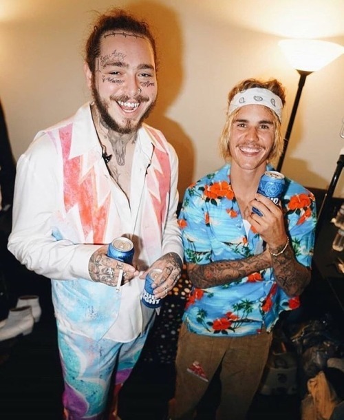 Justin Bieber和Post Malone