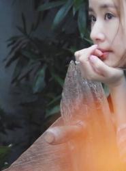 41岁林心如拍广告 青春十足似少女