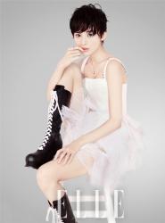 古力娜扎《ELLE》三月刊写真